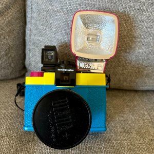 Diana F+ Camera and Flash and films and lens Bundle (Limit Edition)